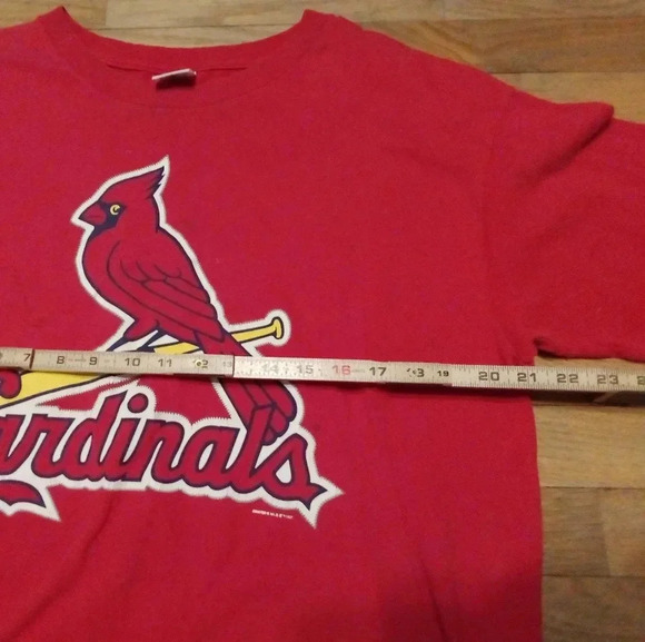 Vintage St. Louis Cardinals Shirt Mark McGwire Starter 90s Ron Gant Auto Large - Picture 4 of 15